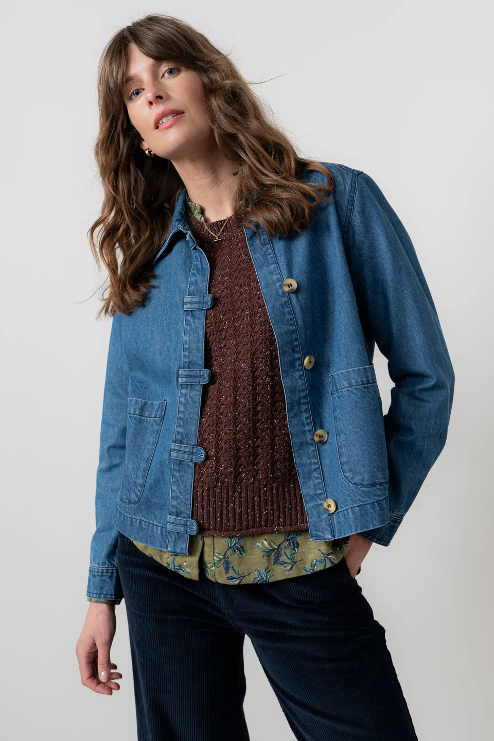 Lily & Me Stratton Jacket Blue
