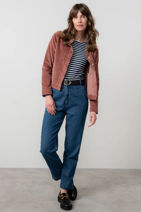 Lily & Me Daybreak Tapered Leg Jeans Blue