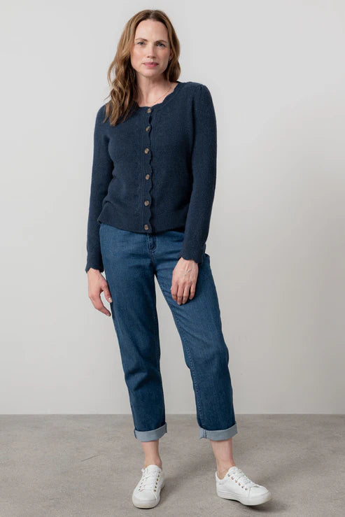 Lily & Me Daybreak Tapered Leg Jeans Blue