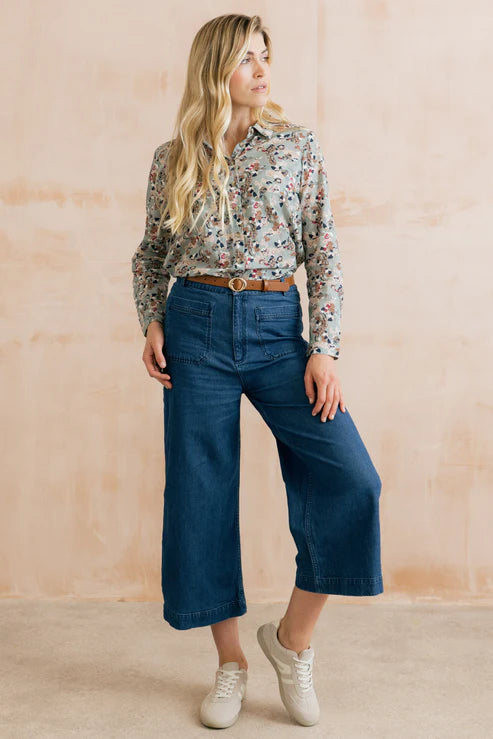 Lily & Me Patsy Shirt Yarrow Ocean