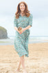 Lily & Me Robyn Tea Dress Sea Holly Ocean