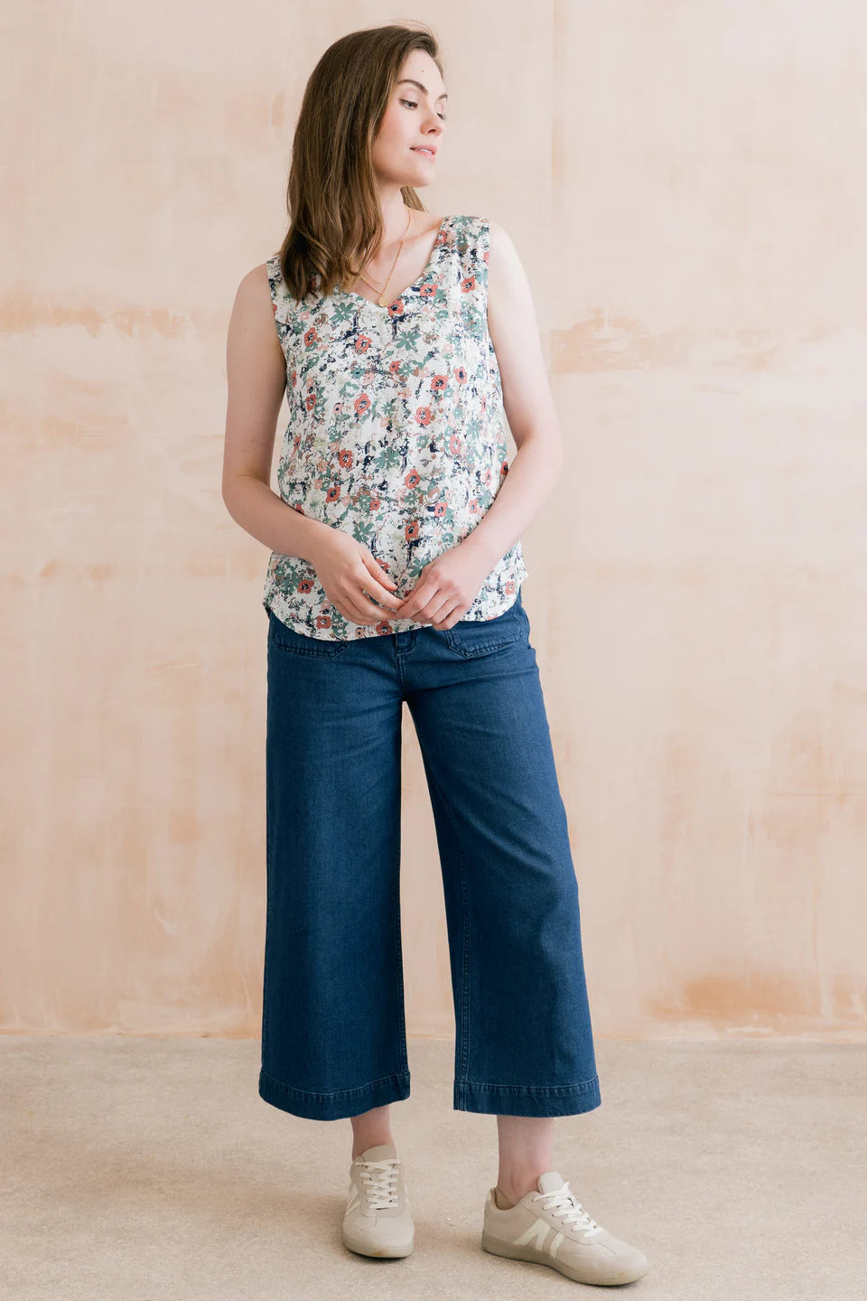 Lily & Me Seabreeze Vest Rewild Ecru