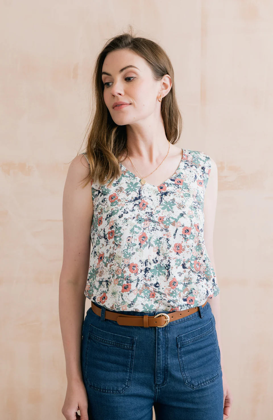 Lily & Me Seabreeze Vest Rewild Ecru