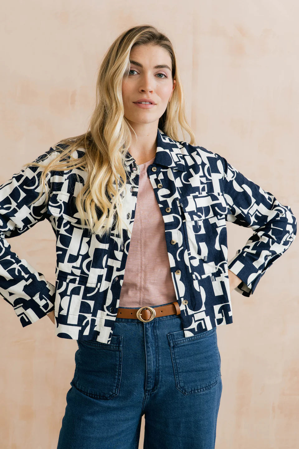 Lily & Me Grasslands Jacket Highline Navy