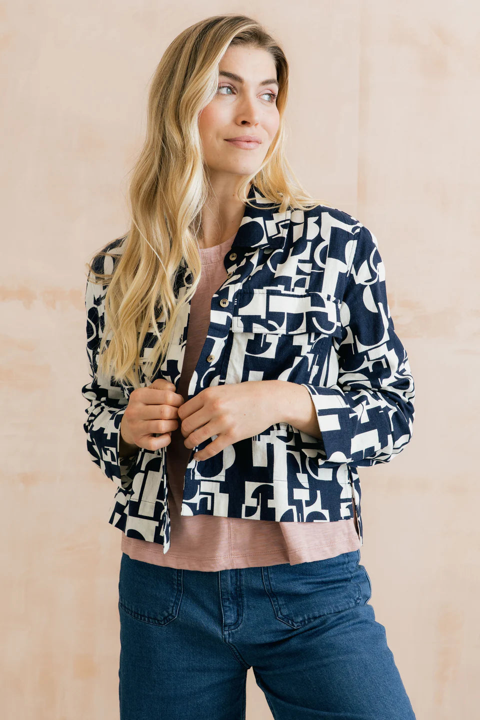 Lily & Me Grasslands Jacket Highline Navy