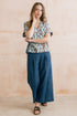 Lily & Me Orchard Linen Blend Top Highline Mocha
