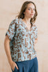 Lily & Me Orchard Linen Blend Top Highline Mocha