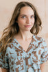 Lily & Me Orchard Linen Blend Top Highline Mocha