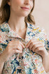 Lily & Me Pippa Organic Cotton Shirt Ditsy Print Ecru