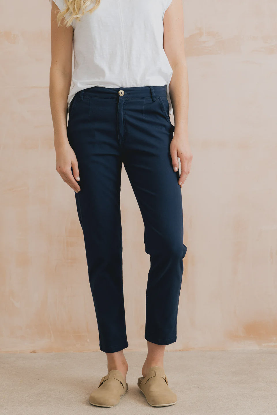 Lily & Me Breaker Trousers Twill Navy