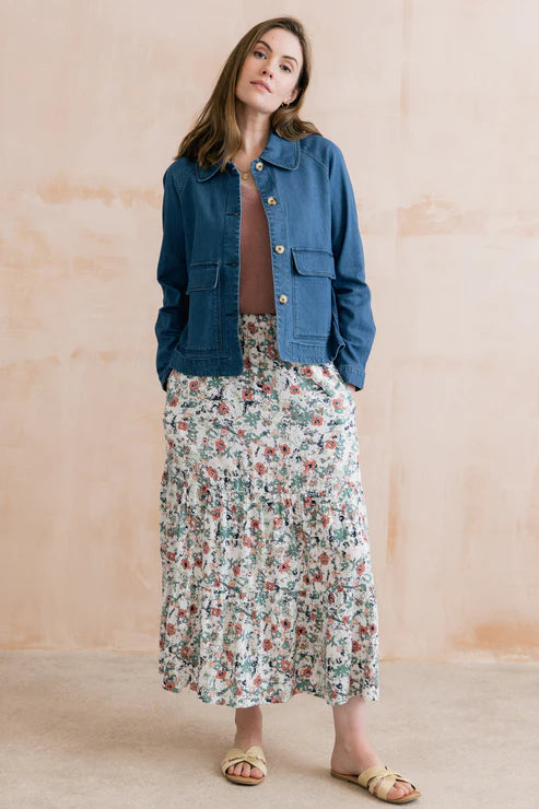 Lily & Me Helen Jacket Denim Blue