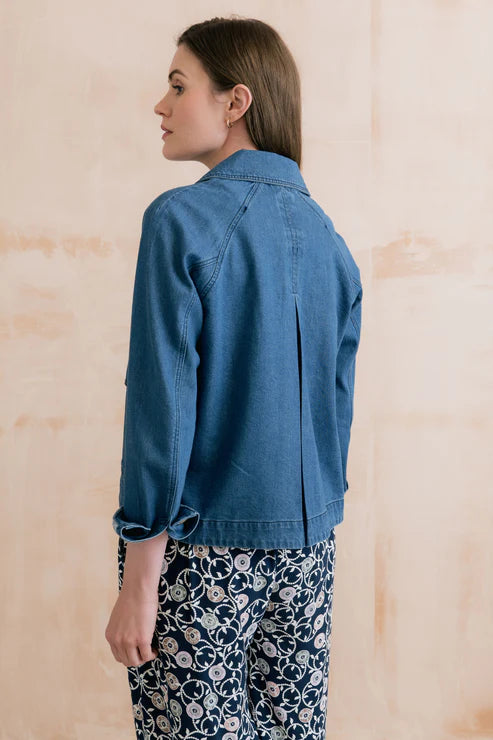Lily & Me Helen Jacket Denim Blue