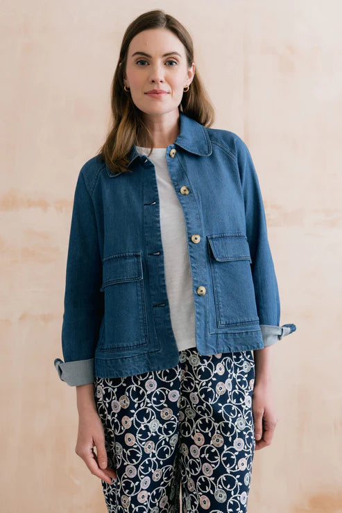 Lily & Me Helen Jacket Denim Blue