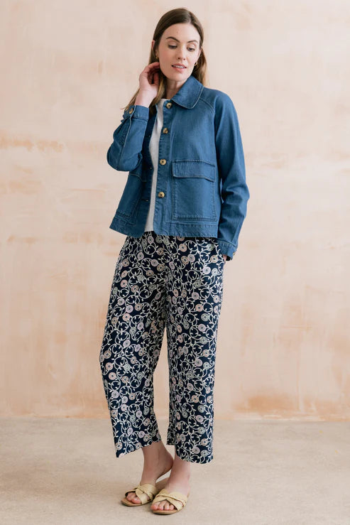 Lily & Me Helen Jacket Denim Blue