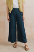 Lily & Me Summer Wide Leg Palazzo Trousers Cotton Denim