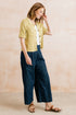Lily & Me Summer Wide Leg Palazzo Trousers Cotton Denim