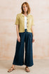 Lily & Me Summer Wide Leg Palazzo Trousers Cotton Denim
