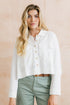 Lily & Me Grasslands Jacket Plain Linen White