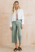 Lily & Me Grasslands Jacket Plain Linen White