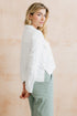 Lily & Me Grasslands Jacket Plain Linen White