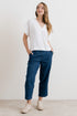 Lily & Me Orchard Linen Blend Top White