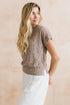 Lily & Me Lola Tank Linen Cotton Blend Mocha