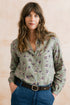Lily & Me Ana 100% Organic Cotton Shirt Canopy Sage
