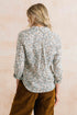 Lily & Me Patsy 100% Organic Cotton Shirt Painters Posy Powder Blue