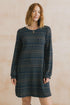 Lily & Me Spruce Dress Fair Isle Navy
