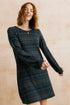 Lily & Me Spruce Dress Fair Isle Navy