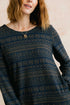 Lily & Me Spruce Dress Fair Isle Navy
