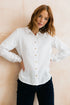 Lily & Me Ana 100% Organic Cotton Shirt Check White