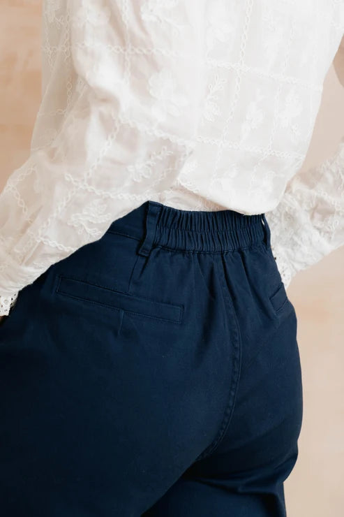 Lily & Me Dockside Trouser Twill Navy