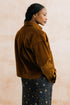 Lily & Me Olivia Shirt Jacket Jumbo Cord Burnt Caramel