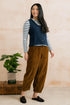 Lily & Me Shirin Trouser Jumbo Cord Burnt Caramel