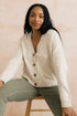 Lily & Me Bloom Cardigan Fleck Knit Ecru