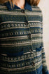 Lily & Me Chestnut Fair Isle Jacket Fair Isle Knit Olive