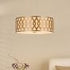 Locryn 4 Light Pendant Brushed Bronze and Taupe