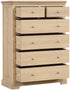 Lytham Oak 2 Over 4 Chest Of Drawers