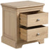 Lytham Oak  2 Drawer Bedside