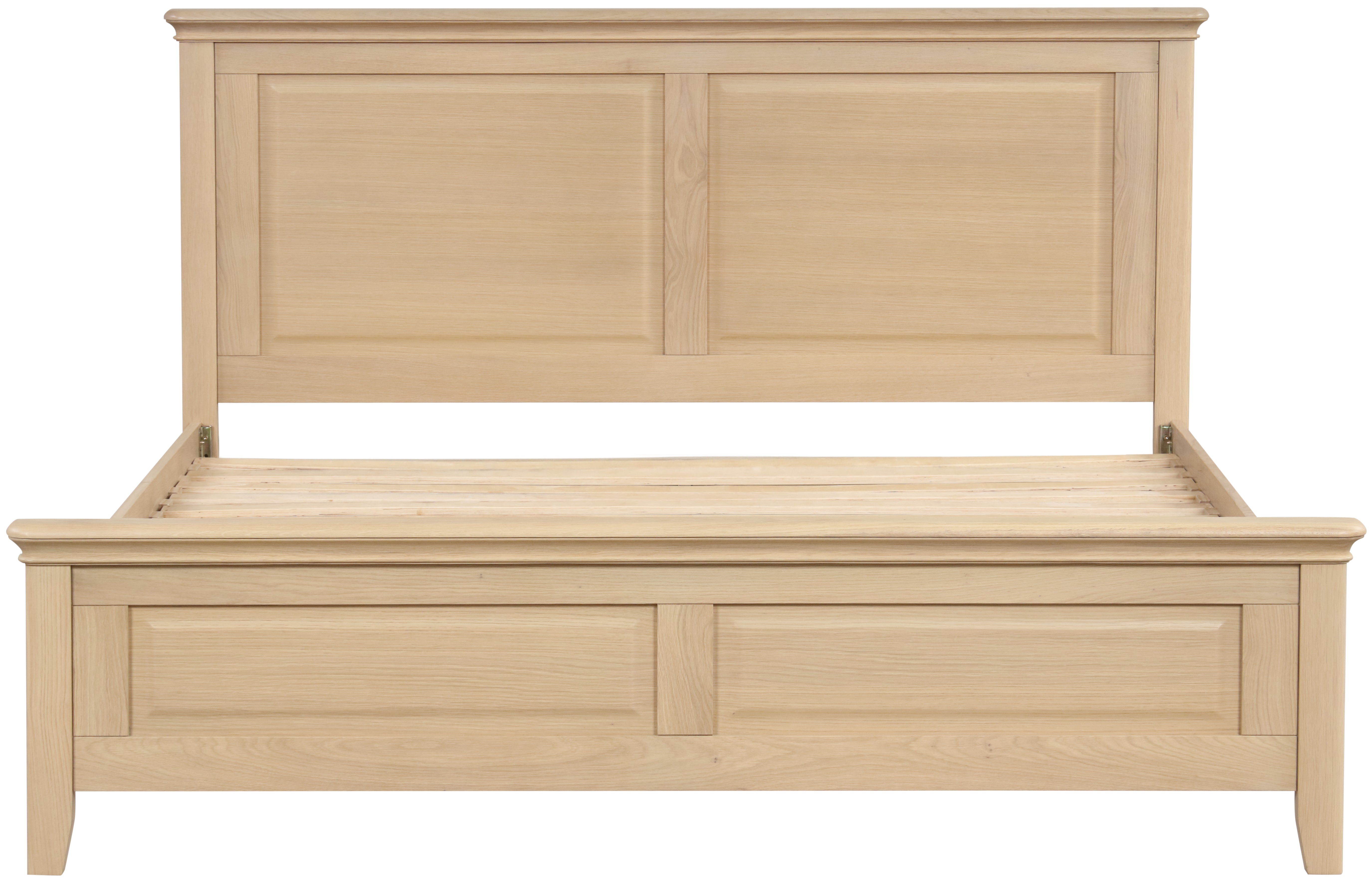 Lytham Oak Superking High Foot End Bed