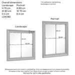 Lythan Oak Mirror