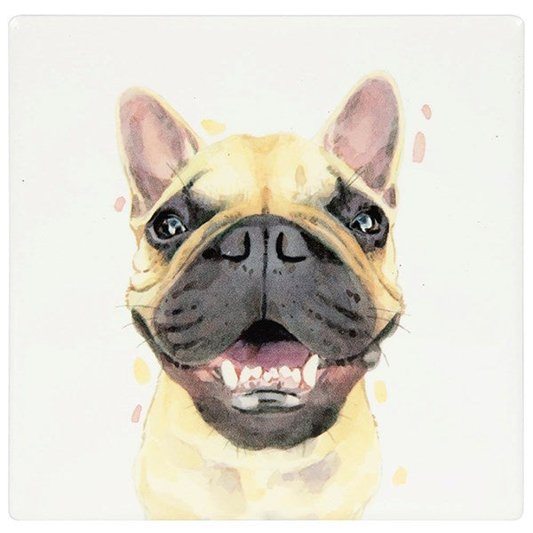 Licks & Kisses Frenchie Coaster