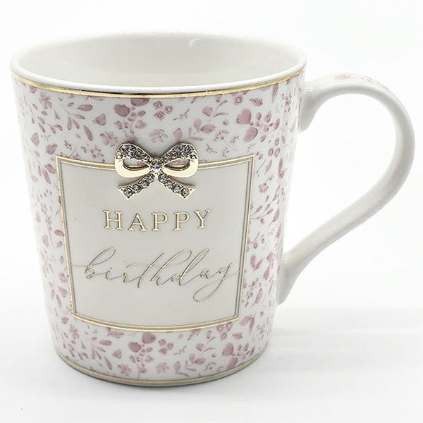 Madelaine Floral Designs Mug Happy Birthday