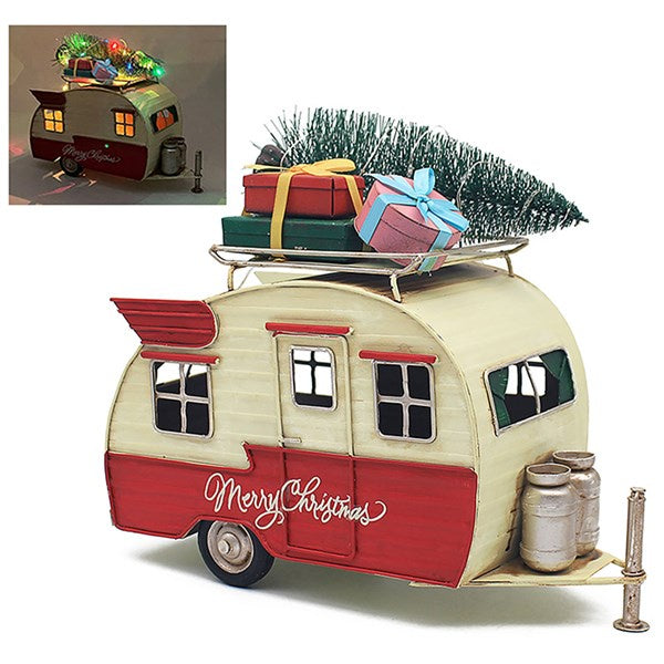 Christmas Transport LED Caravan