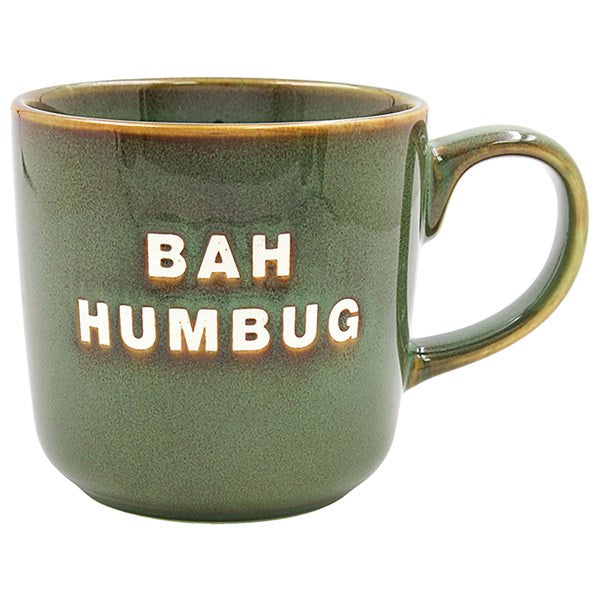 Xmas Jolly Green Bah Humbug Mug