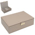 Luxe Jewel Box Rectangle Lidded Beige