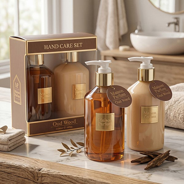 Pamper Hand Care Set of 2 Oud Wood