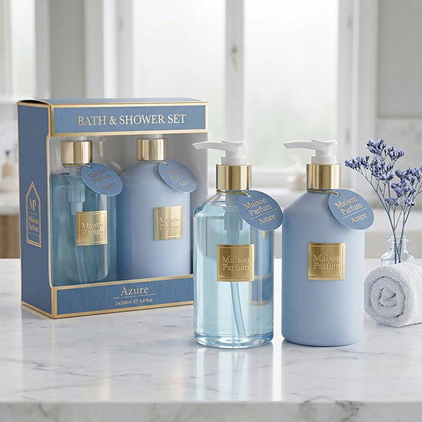 Pamper Body Care Set of 2 Azure