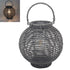 Solar LED Lantern Grey Large